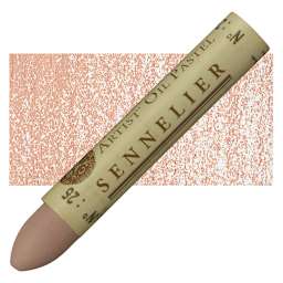 Sennelier Oil Pastel - Rose Ochre Deep oil pastel and swatch