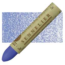 Sennelier Oil Pastel - Royal Blue oil pastel and swatch