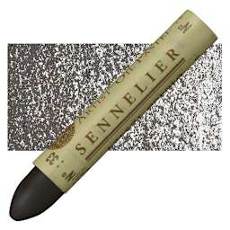 Sennelier Oil Pastel - Sepia oil pastel and swatch