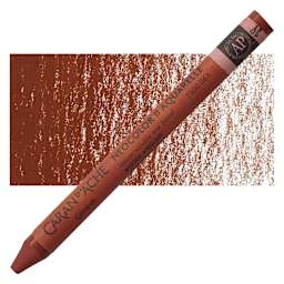 Caran d'Ache Neocolor II Aquarelle Artists' Pastel - English Red pastel and swatch