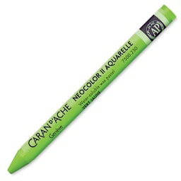 Caran d'Ache Neocolor II Aquarelle Artists' Pastel - Yellow Green
