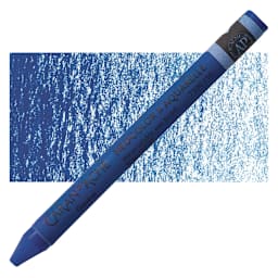 Caran d'Ache Neocolor II Aquarelle Artists' Pastel - Sapphire Blue pastel and swatch