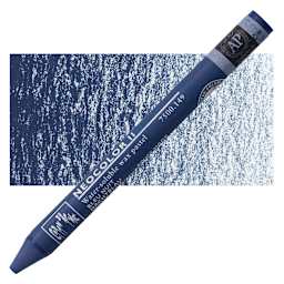 Caran d'Ache Neocolor II Aquarelle Artists' Pastel - Night Blue pastel and swatch