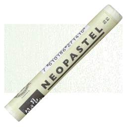 Caran d'Ache Neopastel - Ash Gray pastel and swatch