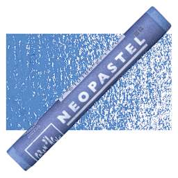 Caran d'Ache Neopastel - Blue Jeans pastel and swatch