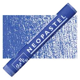 Caran d'Ache Neopastel - Blue pastel and swatch