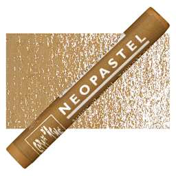 Caran d'Ache Neopastel - Brown Ochre pastel and swatch