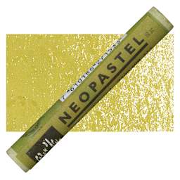 Caran d'Ache Neopastel - Gold pastel and swatch