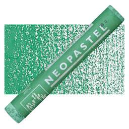 Caran d'Ache Neopastel - Grayish Green pastel and swatch