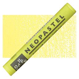 Caran d'Ache Neopastel - Lemon Yellow pastel and swatch
