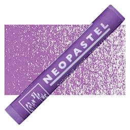 Caran d'Ache Neopastel - Mauve pastel and swatch