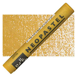 Caran d'Ache Neopastel - Ochre pastel and swatch