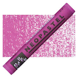 Caran d'Ache Neopastel - Purple pastel and swatch