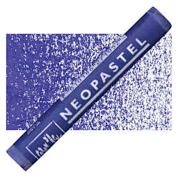 Caran d'Ache Neopastel - Royal Blue pastel and swatch