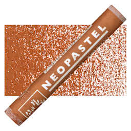 Caran d'Ache Neopastel - Russet pastel and swatch