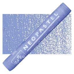 Caran d'Ache Neopastel - Sky Blue pastel and swatch