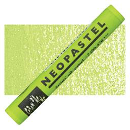 Caran d'Ache Neopastel - Spring Green pastel and swatch