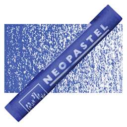 Caran d'Ache Neopastel - Ultramarine pastel and swatch