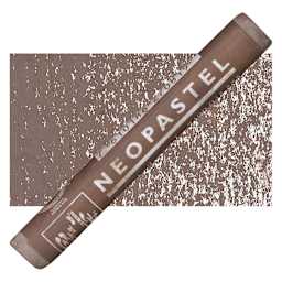 Caran d'Ache Neopastel - Vpastel andycke Brown pastel and swatch