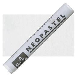 Caran d'Ache Neopastel - White pastel and swatch