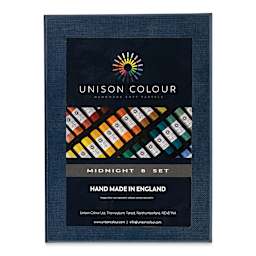 Unison Handmade Pastel Set - Midnight Colors, Set of 8, Full Stick front of package