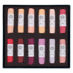 Unison Handmade Pastels - Portrait Colors, Set of 12 (set contents)