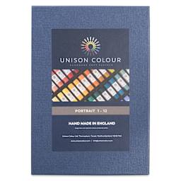 Unison Handmade Pastels - Portrait Colors, Set of 12 (front of box)