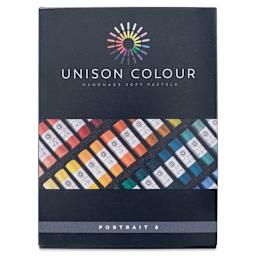 Unison Handmade Pastels - Portrait Colors, Set of 8 (front of box)
