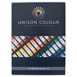 Unison Handmade Pastels - Landscape Colors, Set of 8 (front of box)