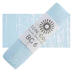 Unison Handmade Pastel - Blue Green 6 pastel and swatch