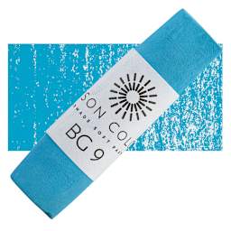 Unison Handmade Pastel - Blue Green 9 pastel and swatch