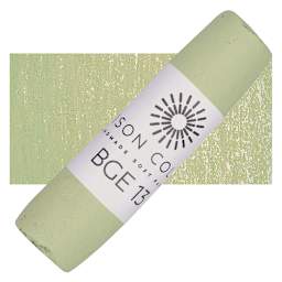 Unison Handmade Pastel - Blue Green Earth 13 pastel and swatch