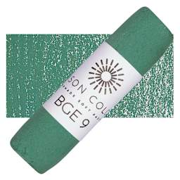 Unison Handmade Pastel - Blue Green Earth 9 pastel and swatch