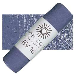 Unison Handmade Pastel - Blue Violet 16 pastel and swatch