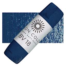 Unison Handmade Pastel - Blue Violet 18 pastel and swatch