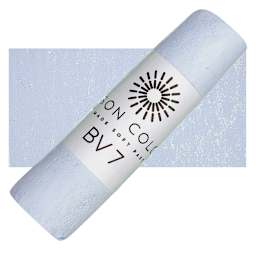 Unison Handmade Pastel - Blue Violet 7 pastel and swatch