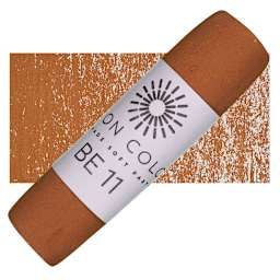 Unison Handmade Pastel - Brown Earth 11 pastel and swatch