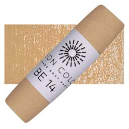 Unison Handmade Pastel - Brown Earth 14 pastel and swatch
