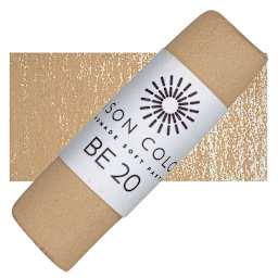 Unison Handmade Pastel - Brown Earth 20 pastel and swatch