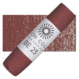 Unison Handmade Pastel - Brown Earth 23 pastel and swatch