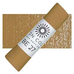 Unison Handmade Pastel - Brown Earth 27 pastel and swatch