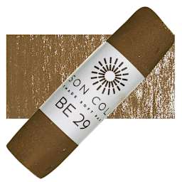 Unison Handmade Pastel - Brown Earth 29 pastel and swatch