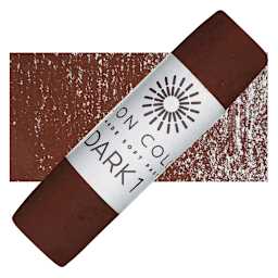 Unison Handmade Pastel - Dark 1 pastel and swatch