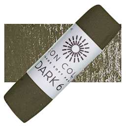 Unison Handmade Pastel - Dark 6 pastel and swatch