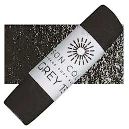 Unison Handmade Pastel - Gray 13 pastel and swatch