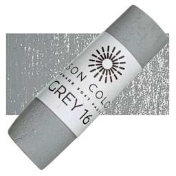 Unison Handmade Pastel - Gray 16 pastel and swatch