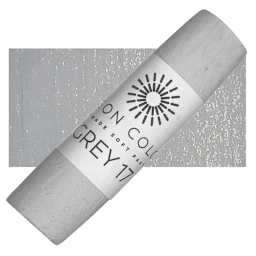 Unison Handmade Pastel - Gray 17 pastel and swatch