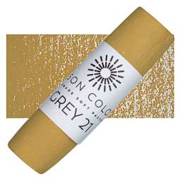 Unison Handmade Pastel - Gray 21 pastel and swatch