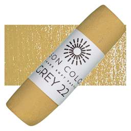 Unison Handmade Pastel - Gray 22 pastel and swatch