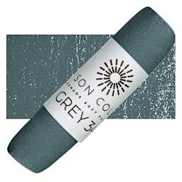 Unison Handmade Pastel - Gray 34 pastel and swatch